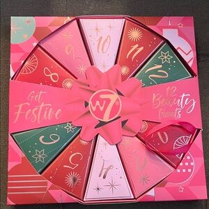 W7 Get Festive 12 Beauty Treats Advent Calendar Christmas Makeup Gift Set